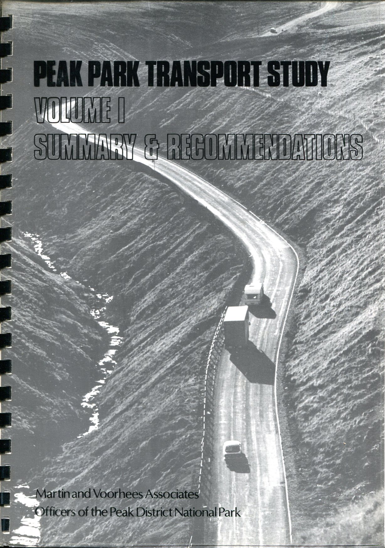 Peak Park Transport Study : Volume I - Summary & …