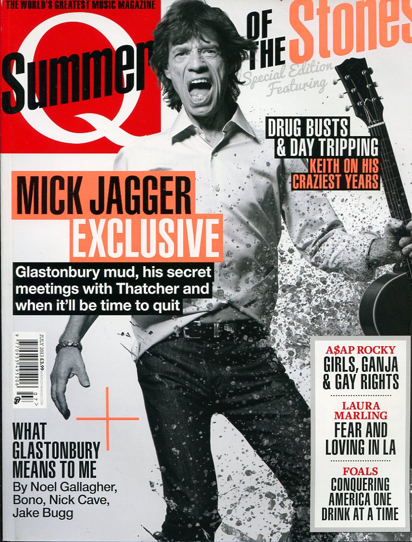 Q Music Magazine : July 2013 : Mick Jagger on …