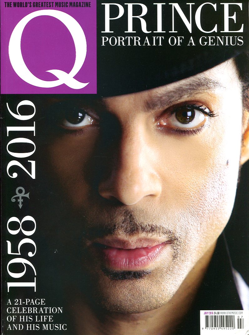 Q Music Magazine : July 2016 : Prince 'Portrait of …