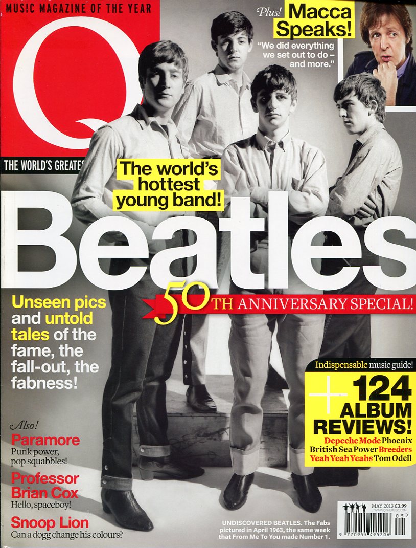 Q Music Magazine : May 2013 : The Beatles on …