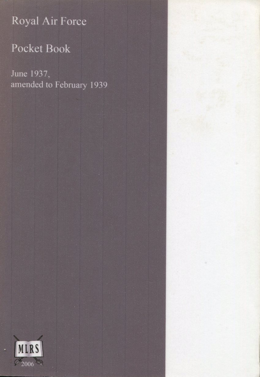 Royal Air Force : Pocket Book 1937-1939