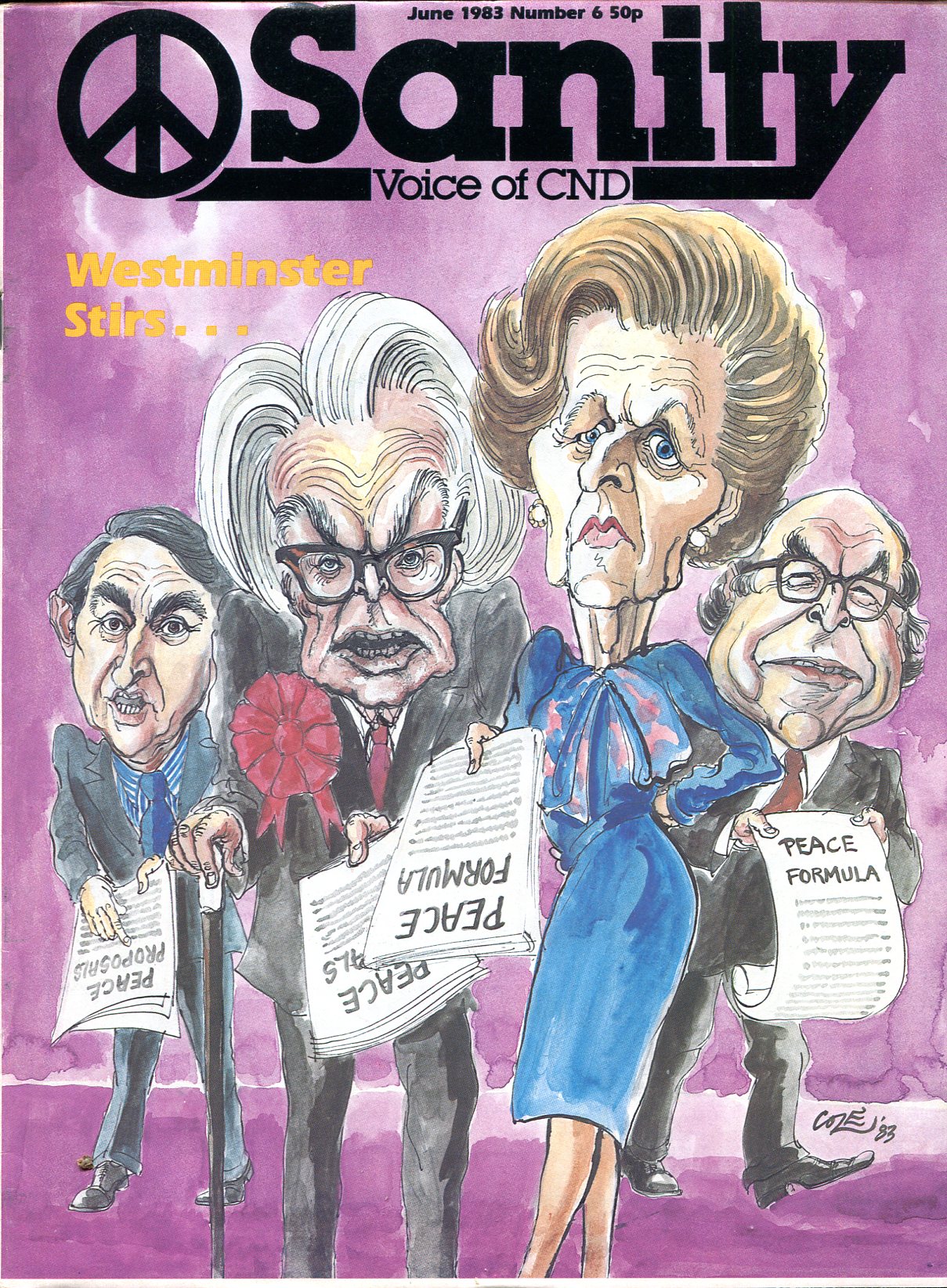 Sanity : Voice of CND : June 1983 : Number …