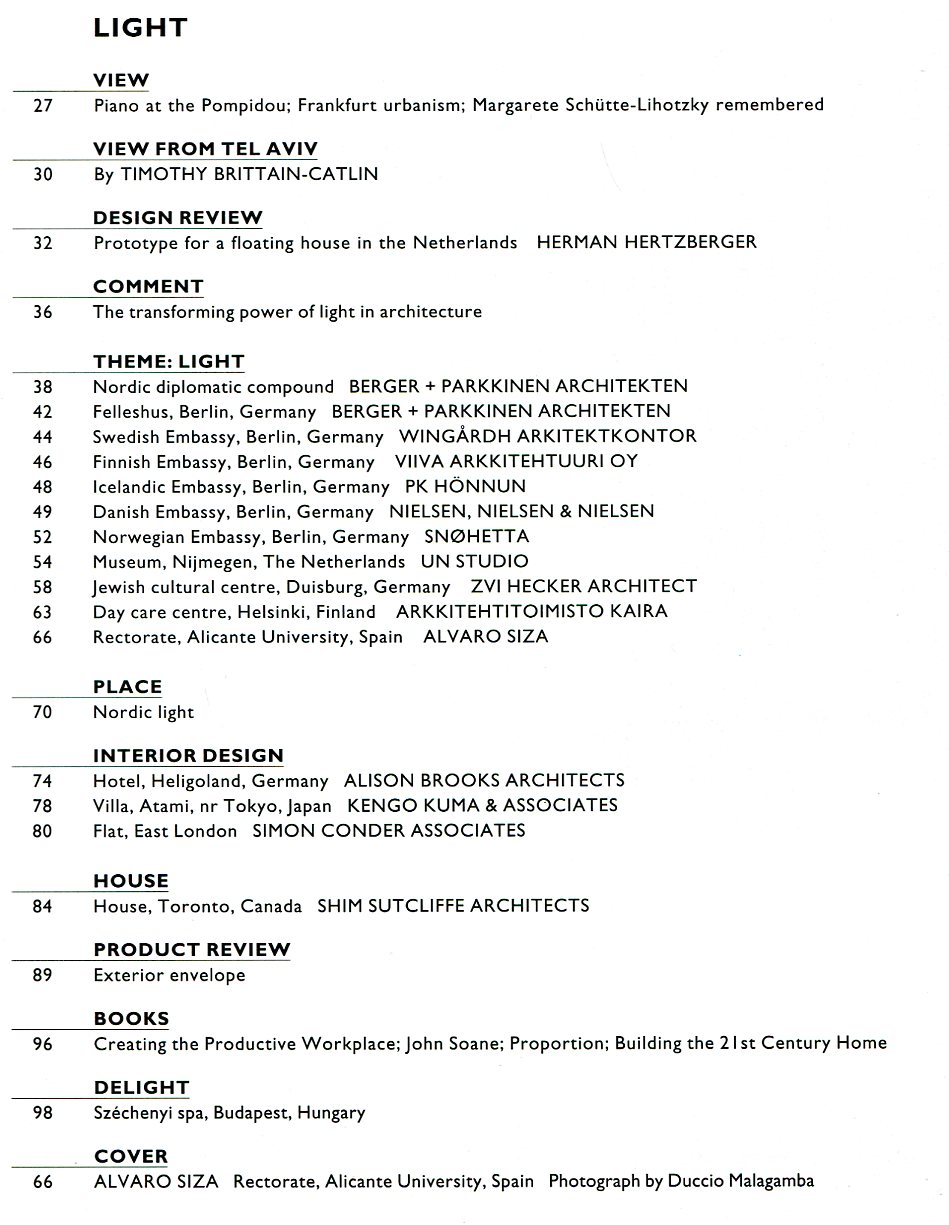 The Architectural Review No. 1237 March 2000