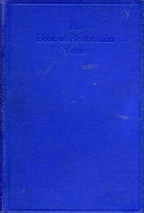 The Book of Restoration Verse