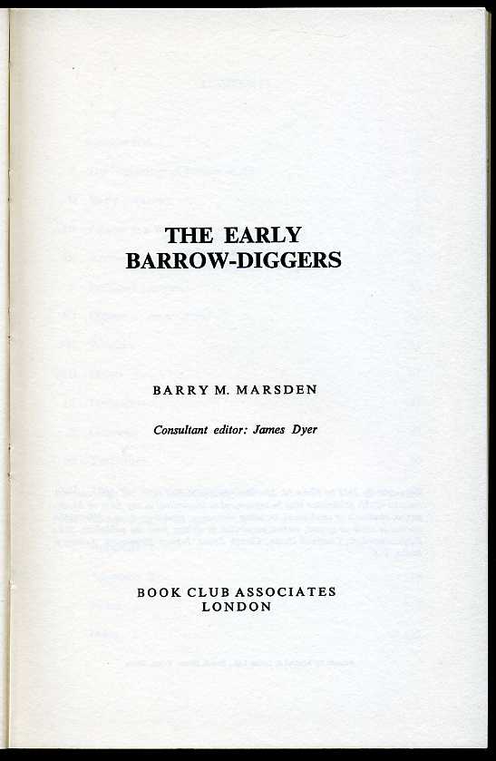 The Early Barrow-Diggers