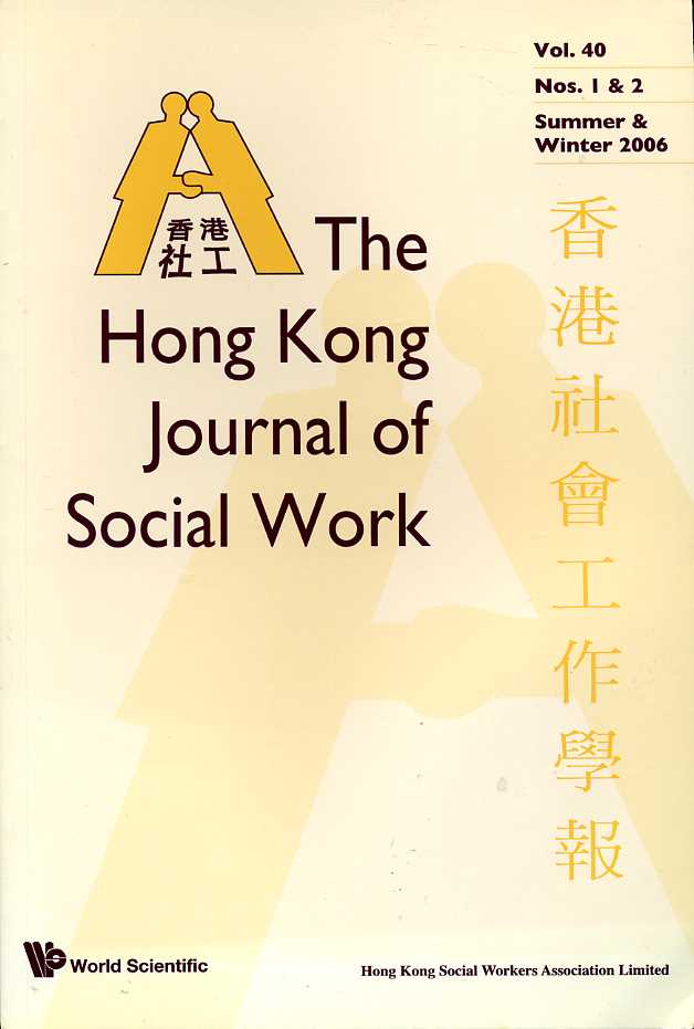 The Hong Kong Journal of Social Work : Vol 40 …