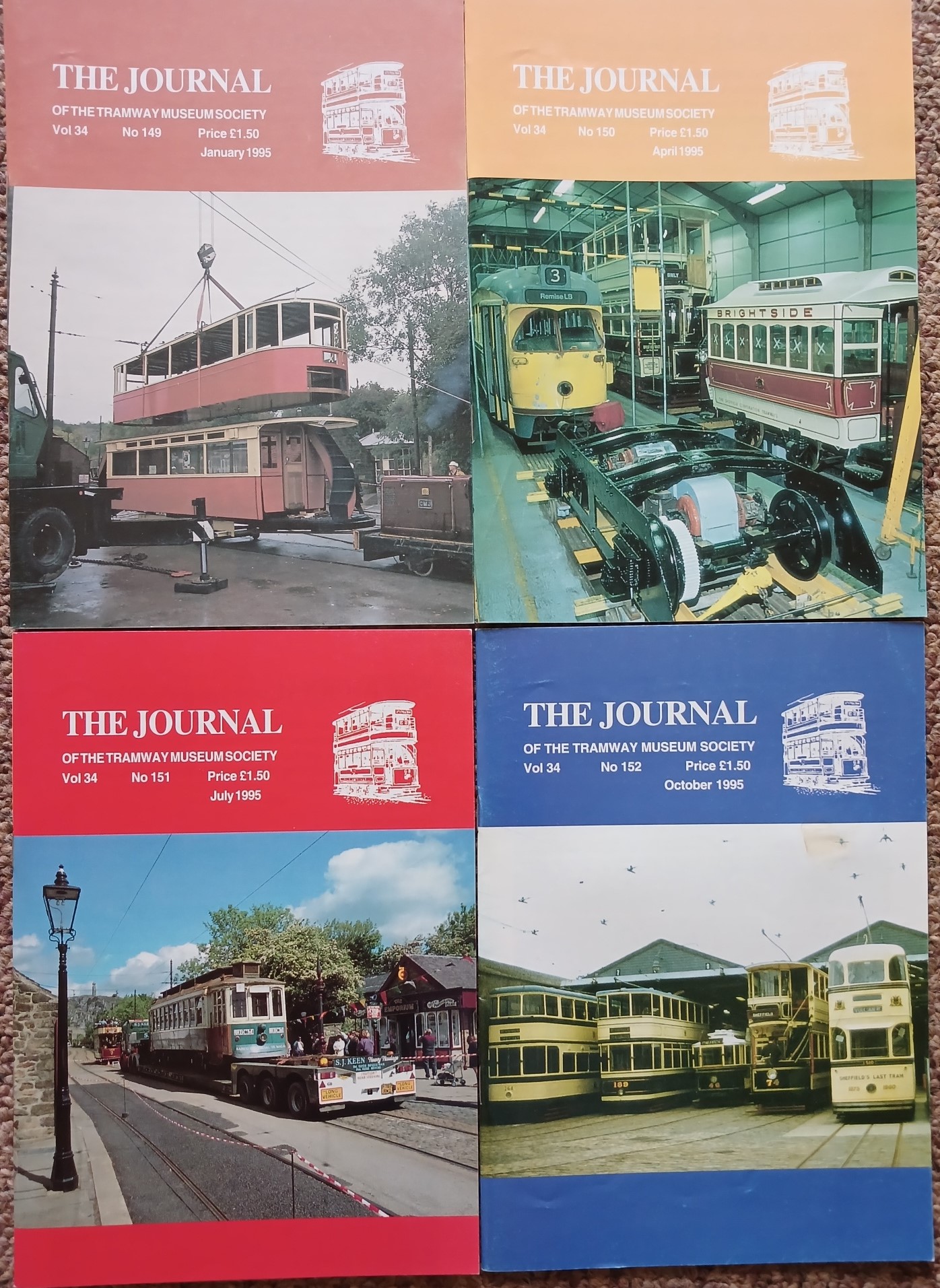 The Journal of the Tramway Museum Society 1995 Vol 34 …