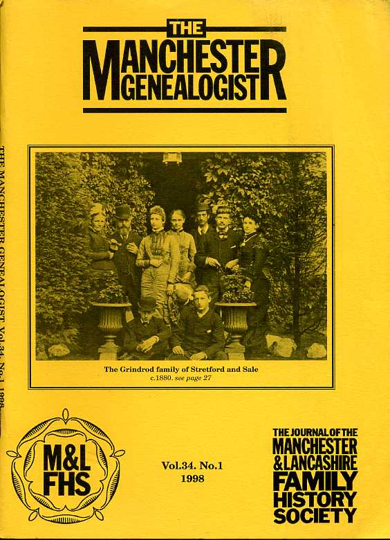 The Manchester Genealogist Vol 34 No 1