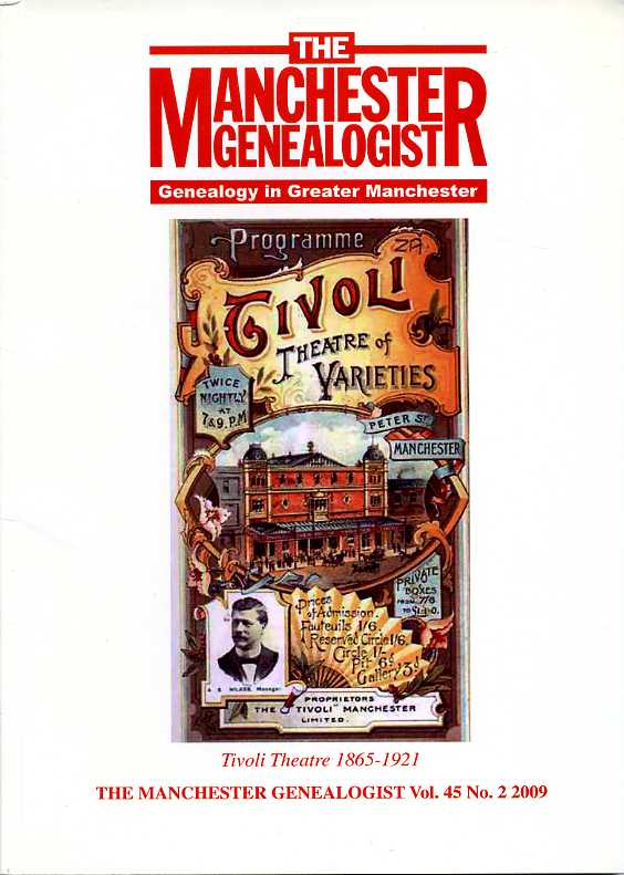 The Manchester Genealogist Vol 45 No 2