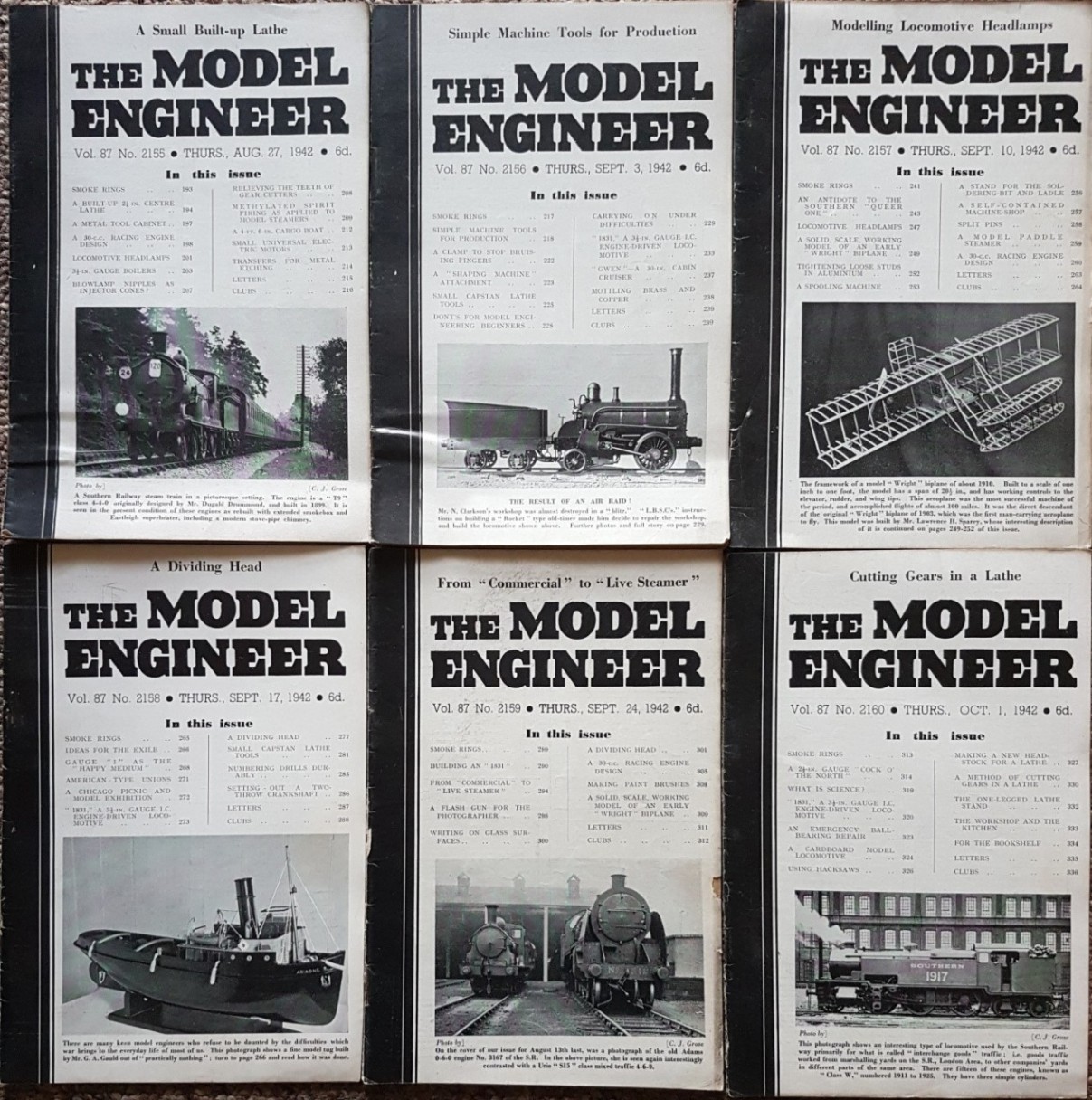 The Model Engineer : 1942 Aug 27 - Oct 1 …