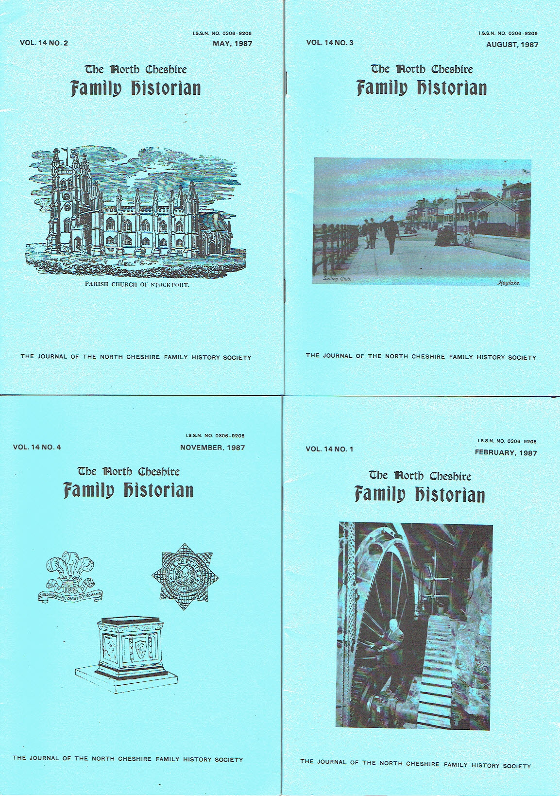 The North Cheshire Family Historian : Vol 14 - 1987, …