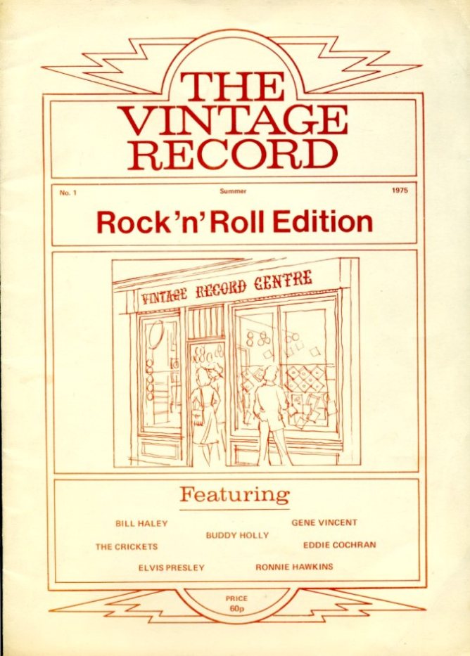 The Vintage Record : No 1 Summer 1975 : Rock'n'Roll …