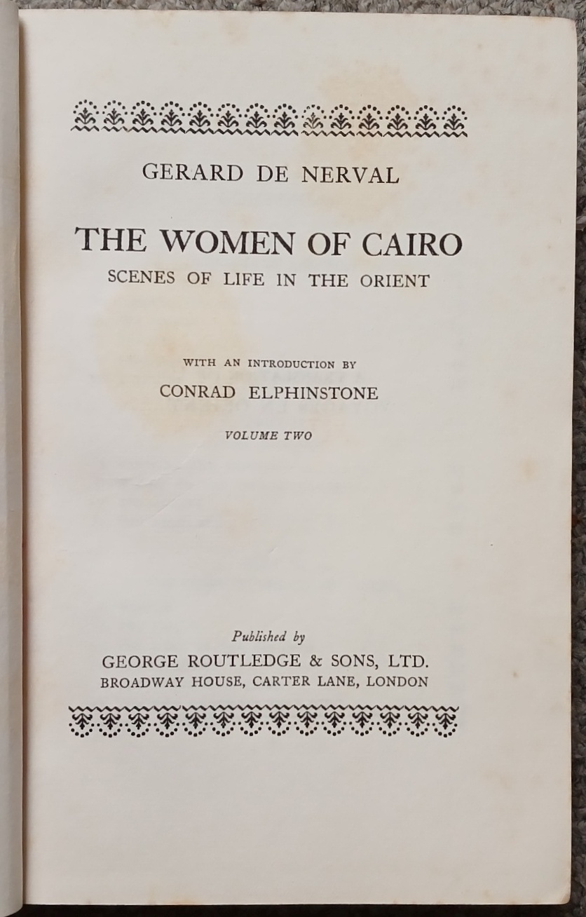 The Women of Cairo: Scenes of Life in the Orient: …