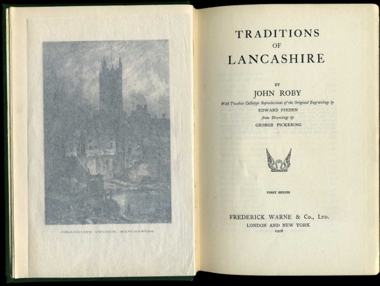 Traditions of Lancashire : First Series