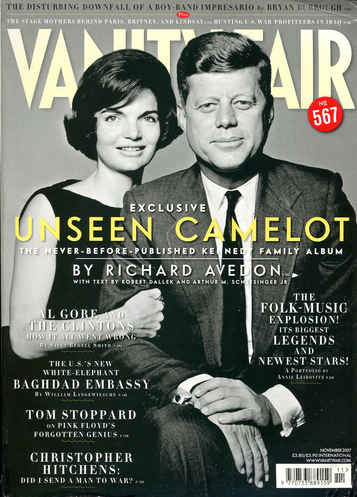 Vanity Fair Magazine : John F & Jackie Kennedy Cover …