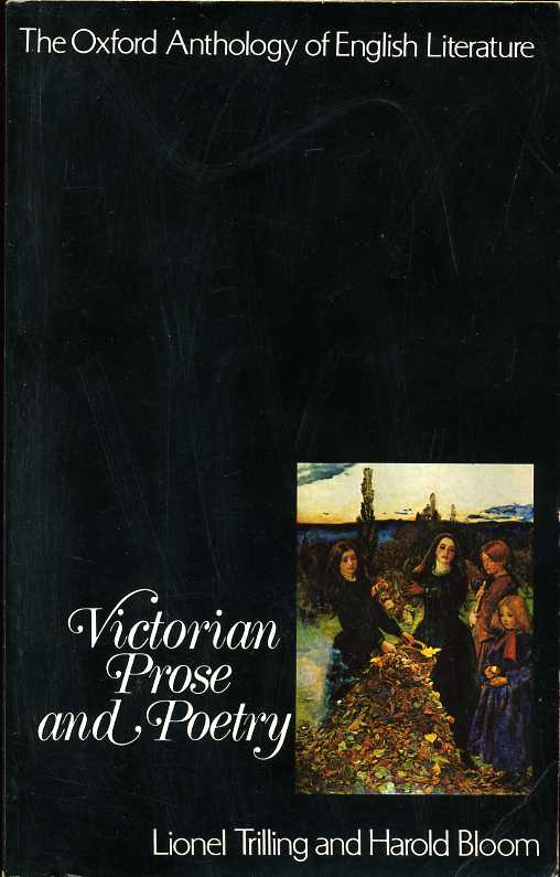 Victorian Prose and Poetry : The Oxford Anthology of English …