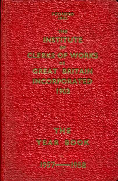 Year Book of the Institute of Clerks of Works of …