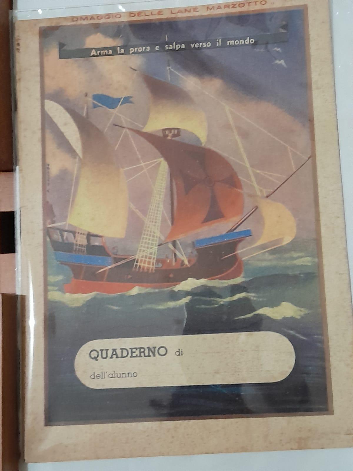 Quaderno Marzotto Arma la prora e salpa verso il mondo …