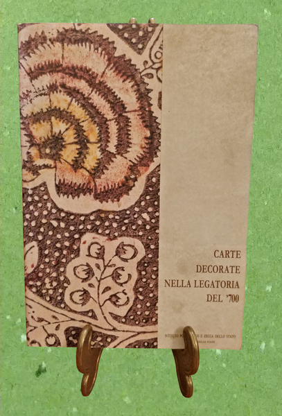 CARTE DECORATE NELLA LEGATORIA DEL '700