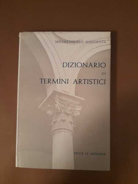 Dizionario di termini artistici