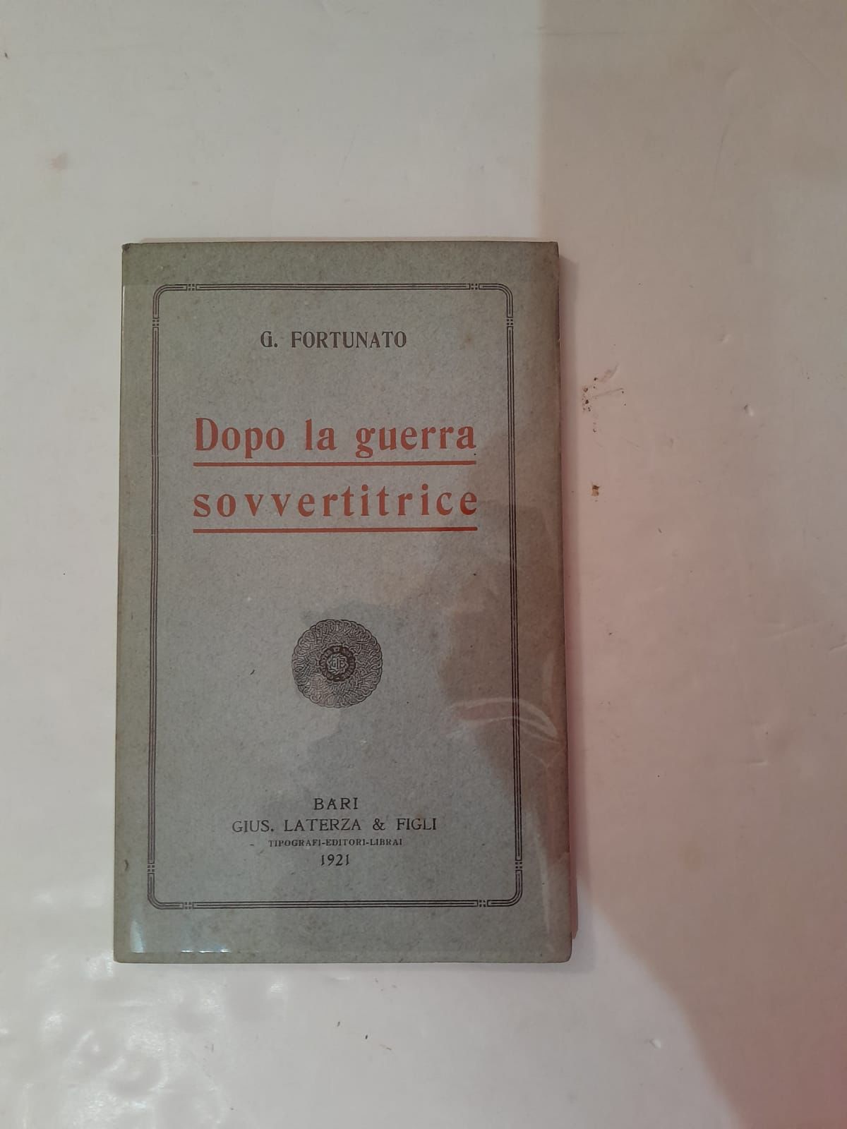 Dopo la guerra sovvertitrice