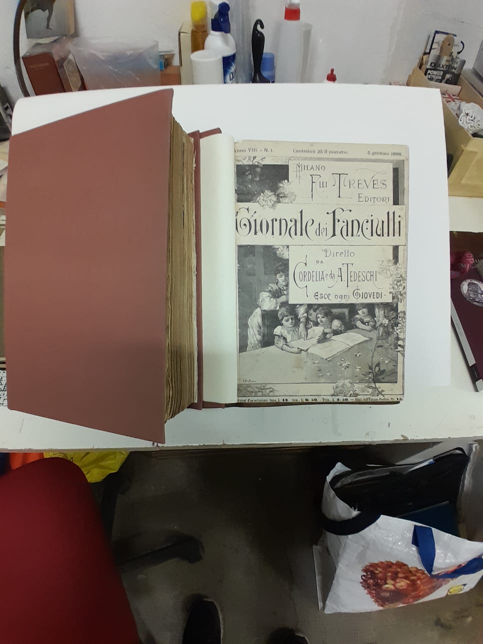 Giornale dei fanciulli anno VII e VIII 6 gennaio 1887 …