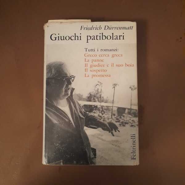 Giuochi patibolari /tutti i romanzi