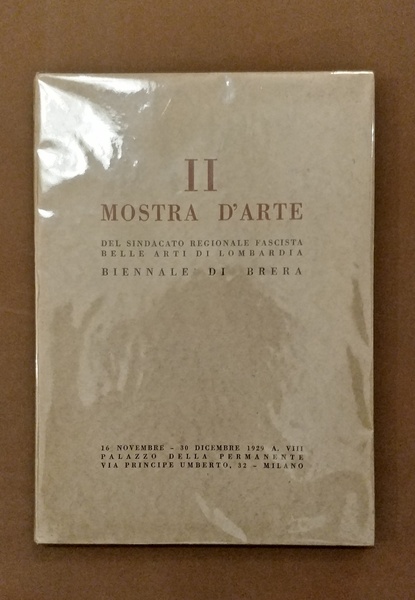 II mostra d'arte del sindacato regionale fascista belle arti di …