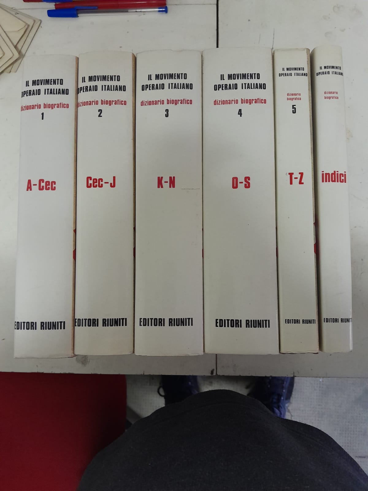 Il movimento operaio italiano 1853 - 1943 dizionario biografico