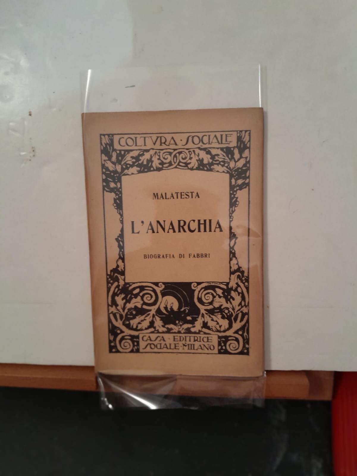 L'Anarchia biografia di Fabbri