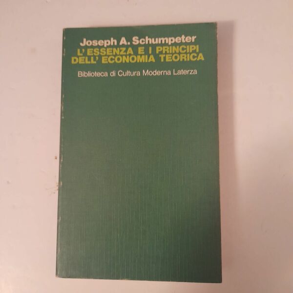 L'essenza e i principi dell'economia teorica /a cura di Giuseppe …