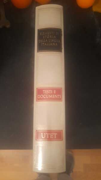 L'Italiano elementi di storia della lingua e della cultura\ testi …