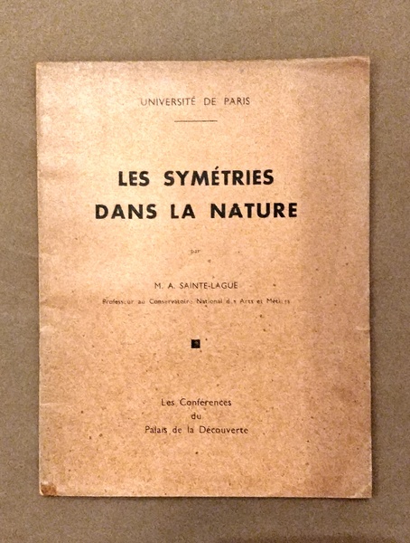 Les symétries dans la nature