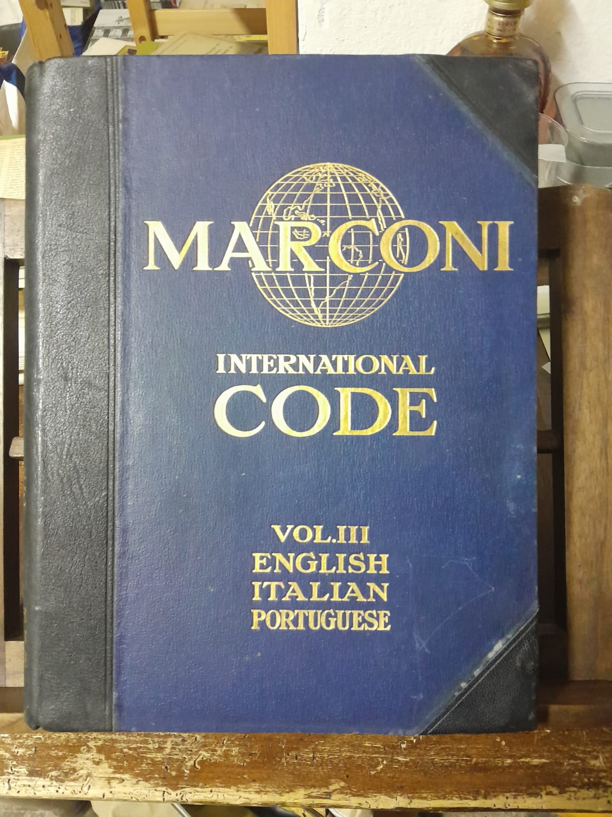Marconi international code Vol. III English Italian Portuguese