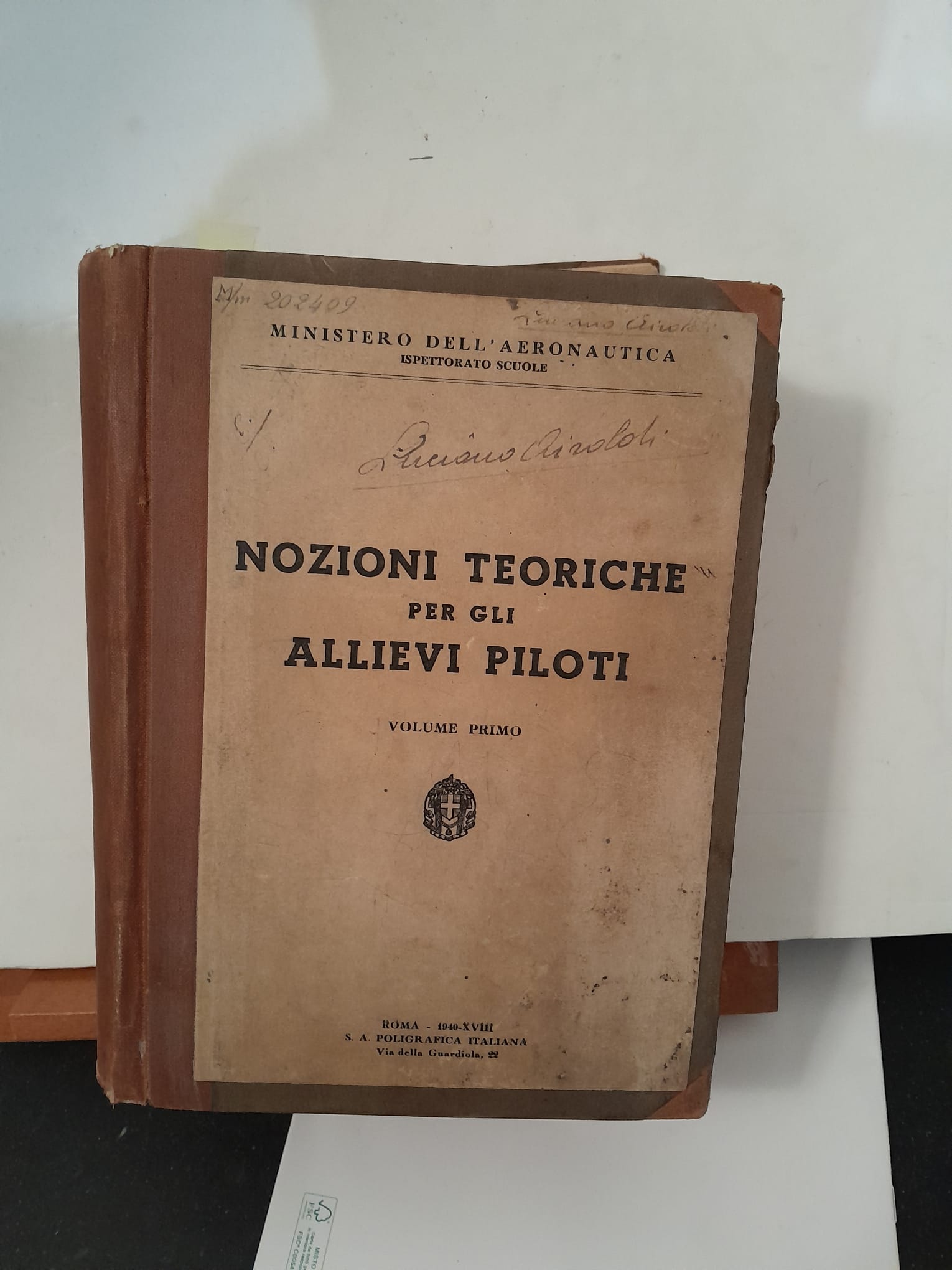 Nozioni teoriche per gli allievi piloti Voll: I II III