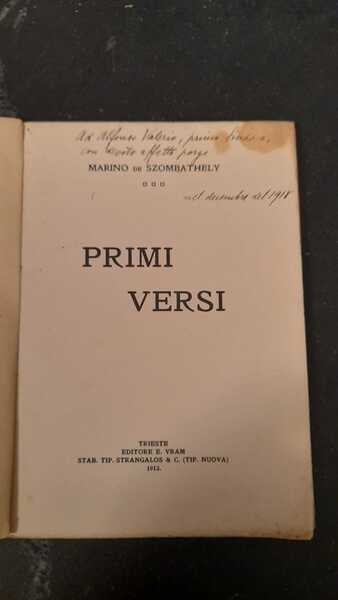 Primi versi