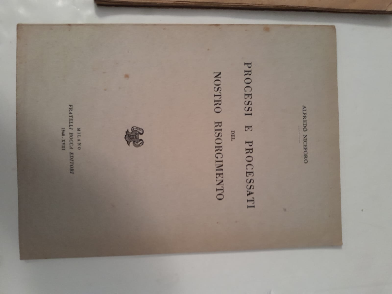 Processi e processati del nostro Risorgimento