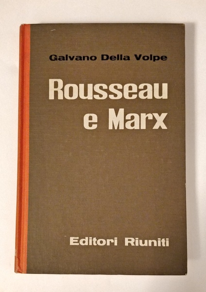 ROUSSEAU E MARX