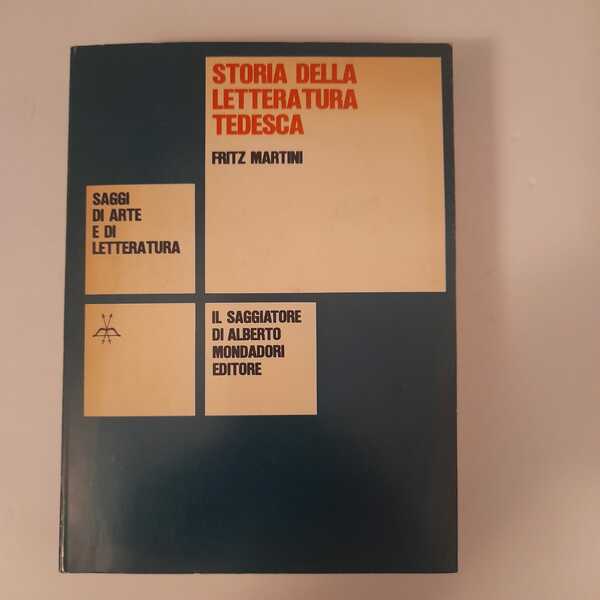 Storia della letteratura tedesca traduzione di Italo Alighiero Chiusano