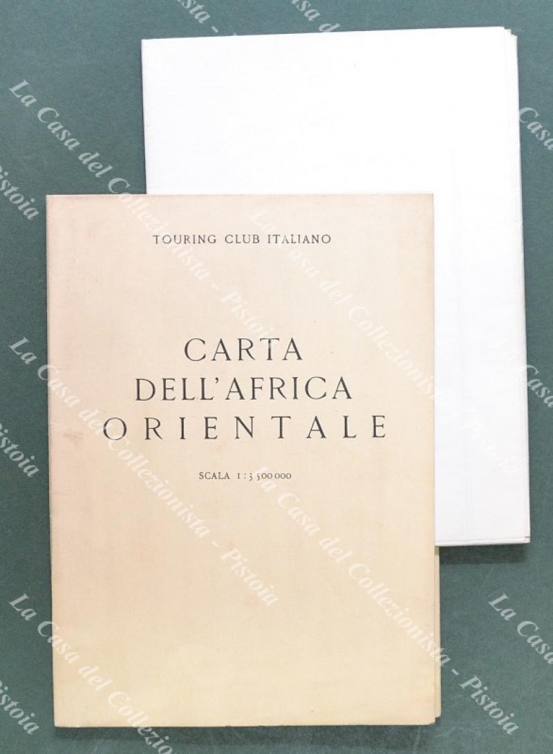 AFRICA ORIENTALE. ERITREA-ETIOPIA (Abissinia)-SOMALIA. Touring Club Italiano 1935