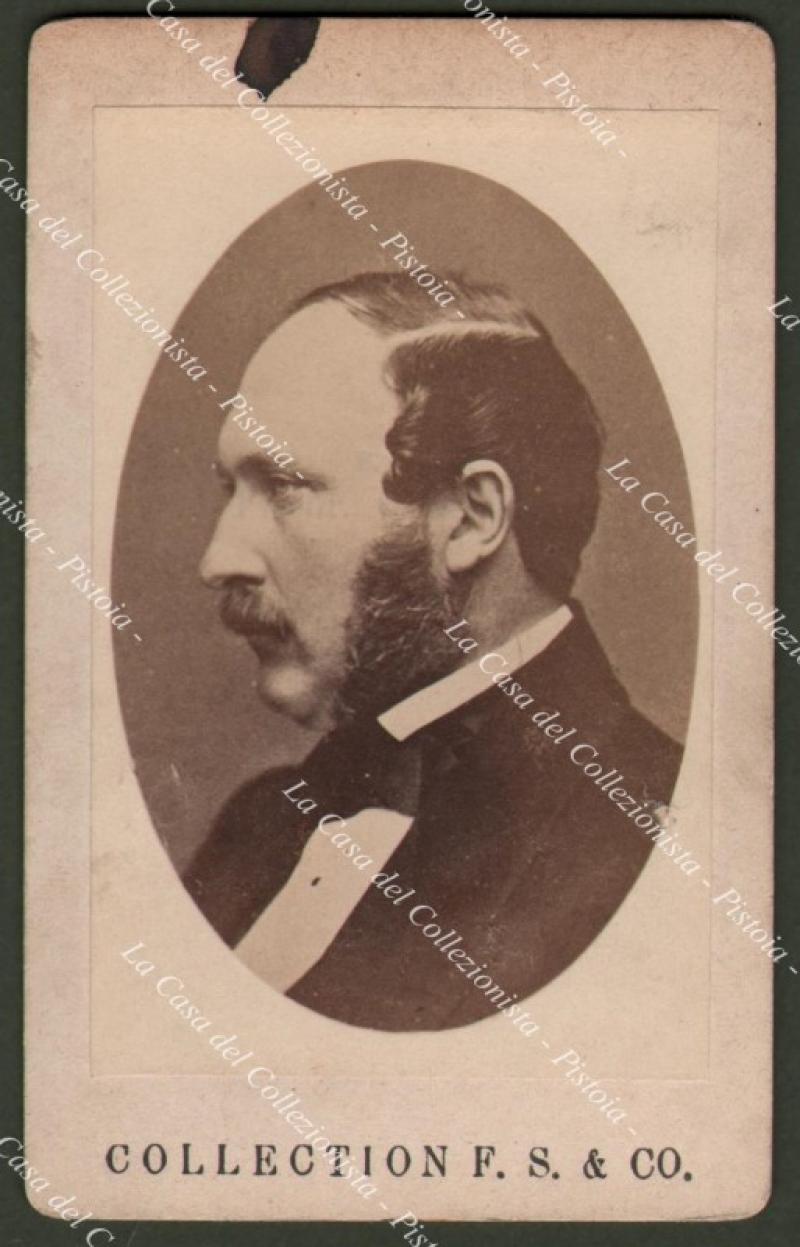 ALBERTO DI SASSONIA COBURGO GOTHA (1819-1861). Fotografia originale