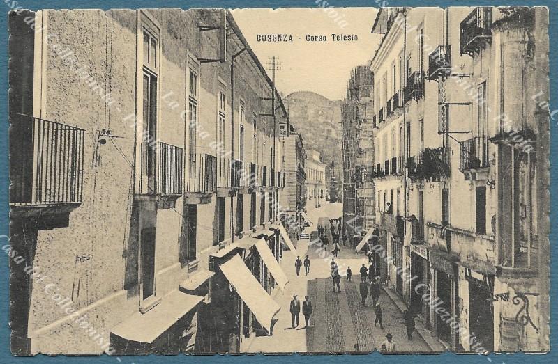 Calabria. COSENZA. Corso Telesio.