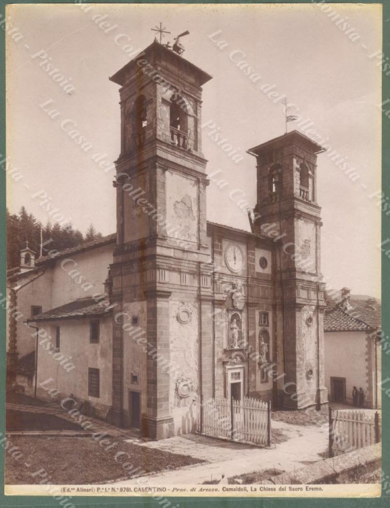 CAMALDOLI, Casentino. La chiesa del S.Eremo. Foto originale Alinari, circa …