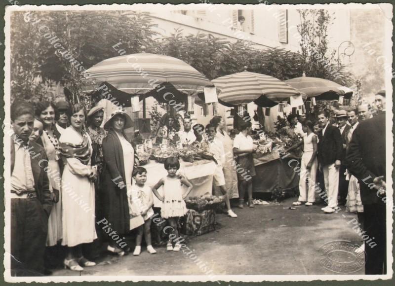 CASTEL GANDOLFO (Roma), foto d&#39;epoca. 28 agosto 1932. Fiera e …