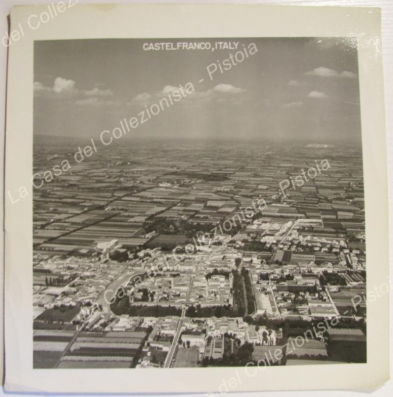 CASTELFRANCO, Treviso. Veduta aerea. Foto, anni &#39;60