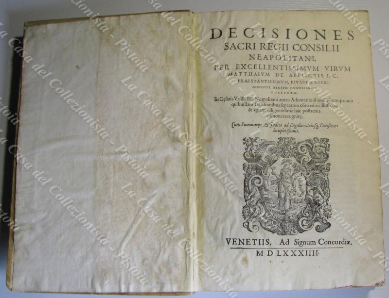 (Diritto, Regno di Napoli - ediz. ‚Äò500) D‚ÄôAFFLITTO MATTEO. DECISIONES …