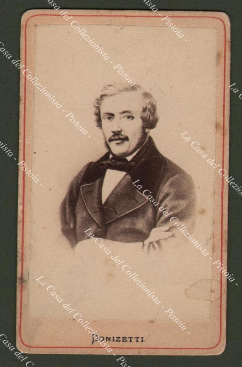 DONIZETTI GAETANO (1797 - 1848). Celebre compositore italiano.