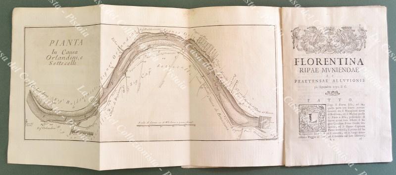 EMPOLI. FIUME ELSA in localit√† Brusciana. DECISIONE.1750. Firenze, Stamperia Andrea …