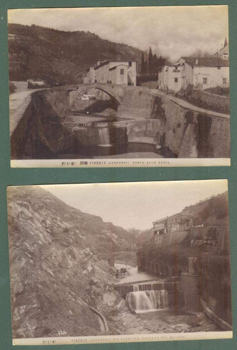 FIRENZE dintorni. PONTE ALLA BADIA e CASCATA DL MUGNONE. 2 …