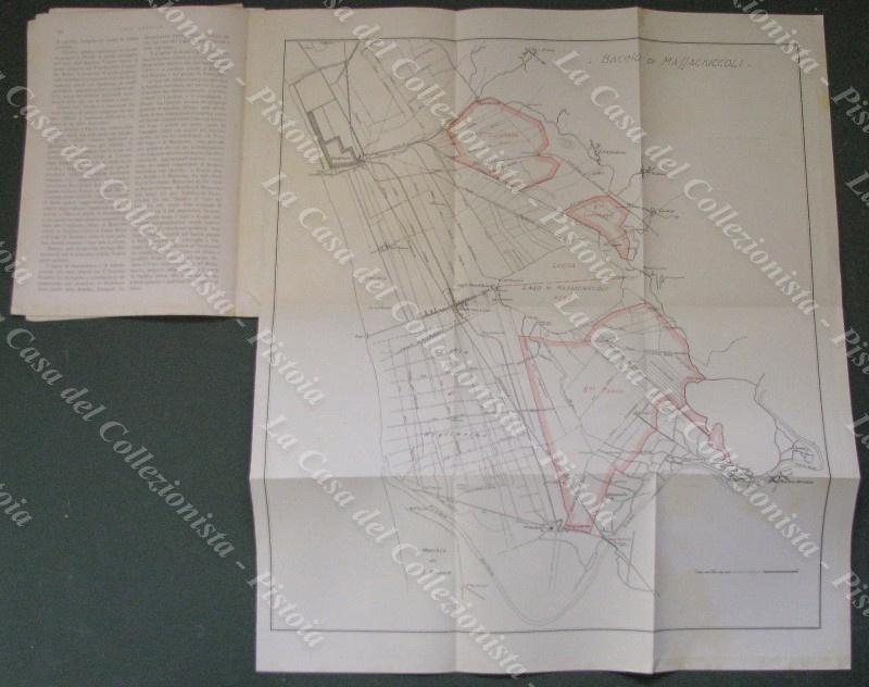 (Geografia) Toscana. IL BACINO DI MASSACCUCCOLI E LA SUA BONIFICA. …
